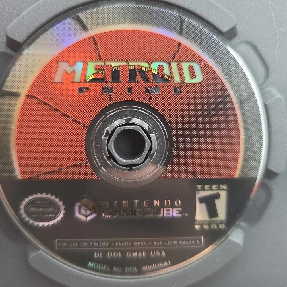 Metroid Prime (Nintendo GameCube, 2004) - Tested - Complete in Box